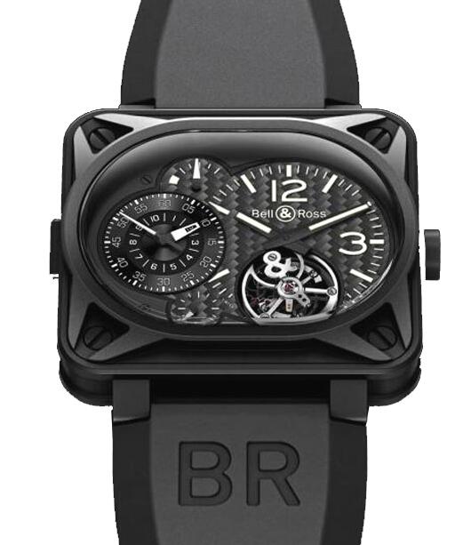 Replica Bell and ross BR Minuteur Torbillon Titanium watches for sale